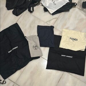 Saint Laurent, Dior,hermes and Fendi Dust Bags Collection 5